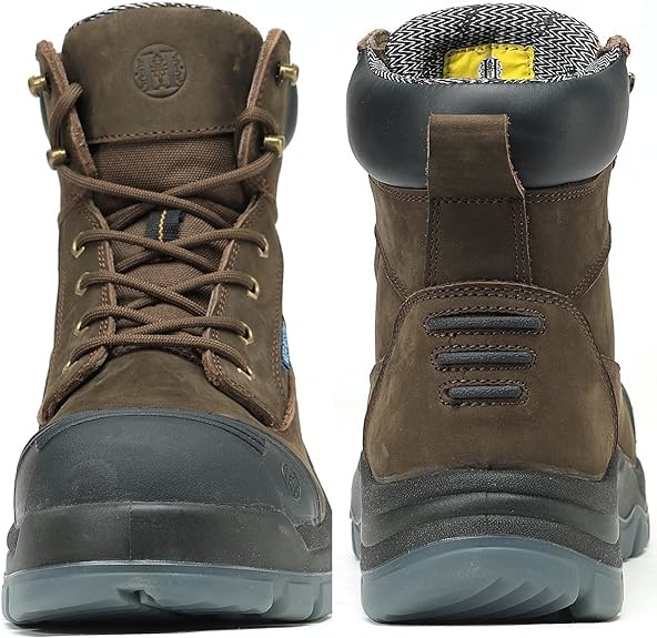 Men'S Work Boots Are Waterproof Non Slip And Puncture Resistant