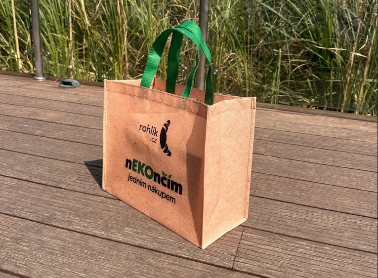 Reusable Polypropylene Packaging Laminated ECO PP Woven Bag Shopping Tote REPT PP Woven Bag With Custom Logo
