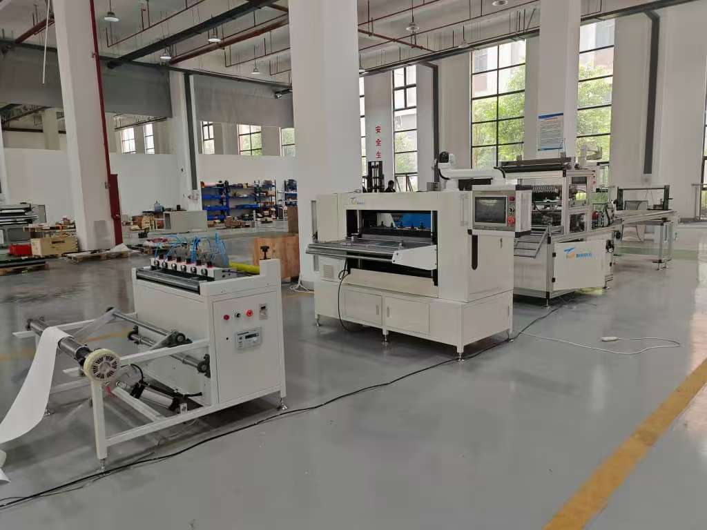 Clapboard Pleating Hepa Glass Fiber Machine Filter Paper Folding Machine with Partition