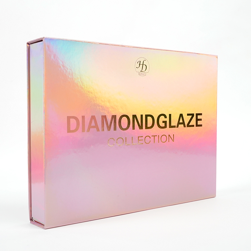 Recyclable Cardboard Paper Hard Rigid Magnet Box Packaging With Magnetic Lid