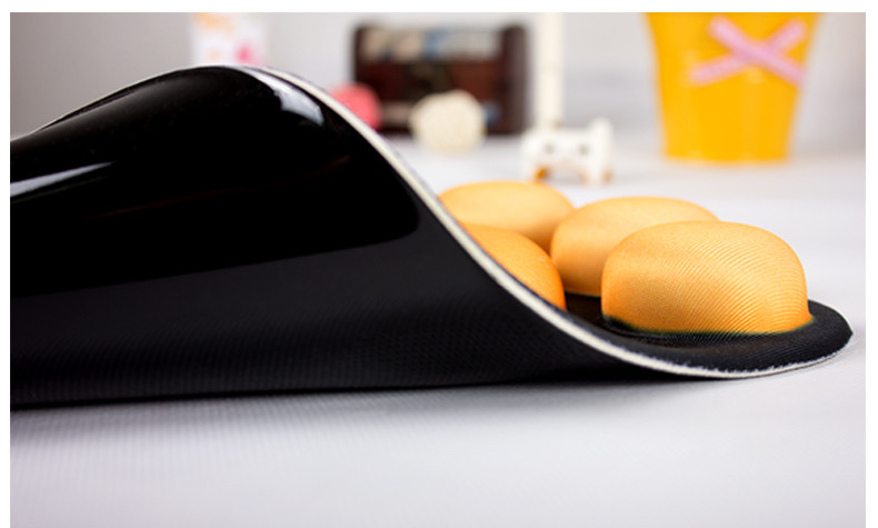 Gel Wrist Rest Kitty Paw Mouse Pad Fatigue Free Ergonomic Design
