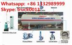 CLW brand 3.2metric tons mobile skid lpg gas refilling plant for sale, 32000kgs