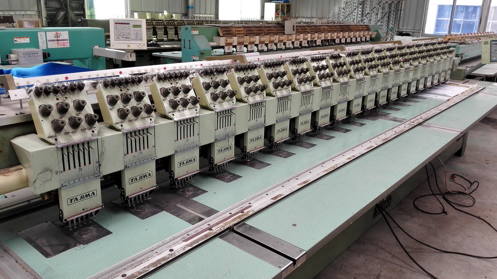 High Performance Used Tajima Embroidery Machine 850rpm Work Speed