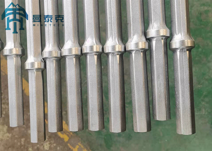 Dia41mm L80cm / L120cm Integral Steel Drill Rod Geological Drilling Use