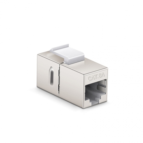 RJ45 Cat 6A Shielded Keystone Adapter Cat7 Keystone Jack for Female Networking Needs