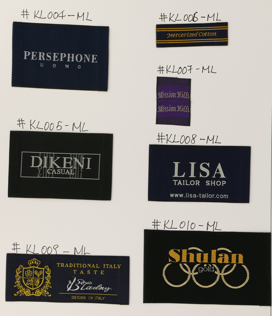 Sew In Garment Woven Clothing Labels Washabel Woven Apparel Labels