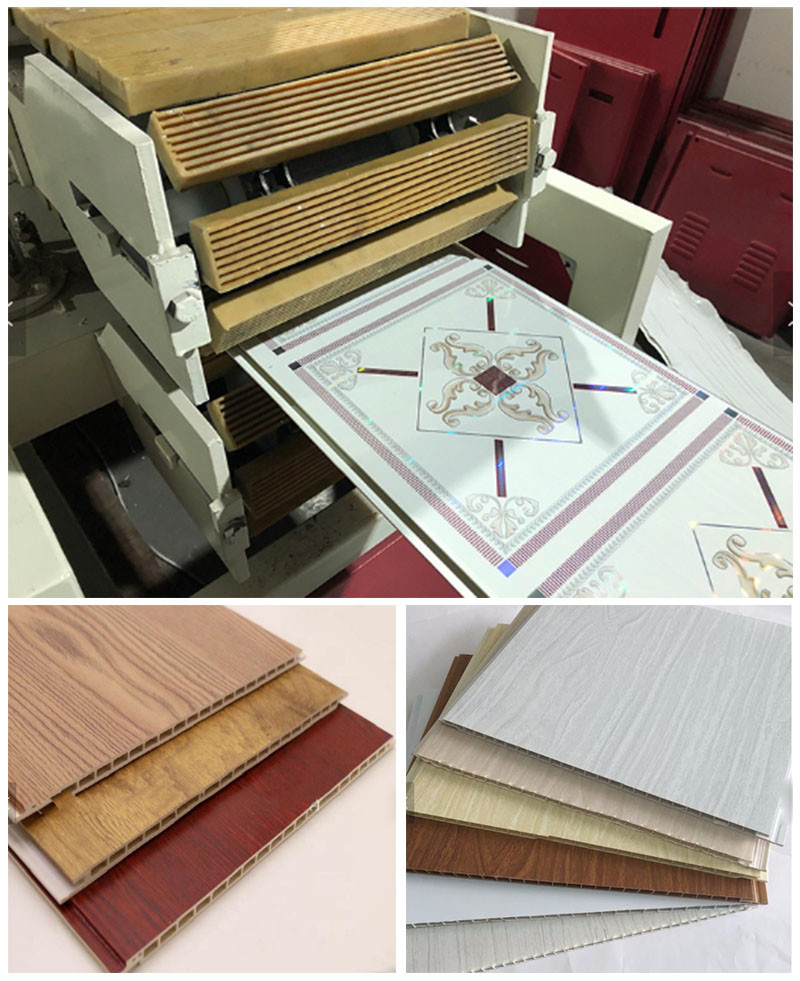 Building Material PVC Ceiling Wall Panel Making Machine Plastic Extruders Line
