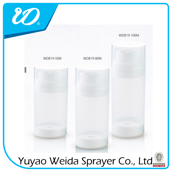 Customized Colour Luxury 50ml 80ml 100ml 120ml PP Airless Pump Bottle for Professional