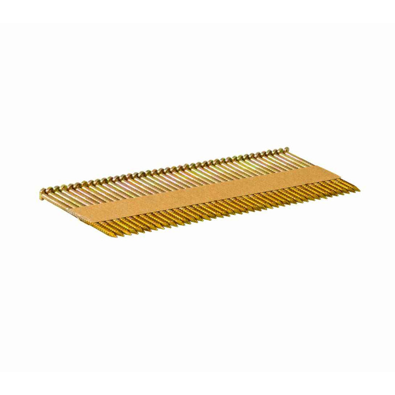 Paper Collated Framing Nails Galvanised Ring Shank 50mm 34 Degree 2.8mm Diameter