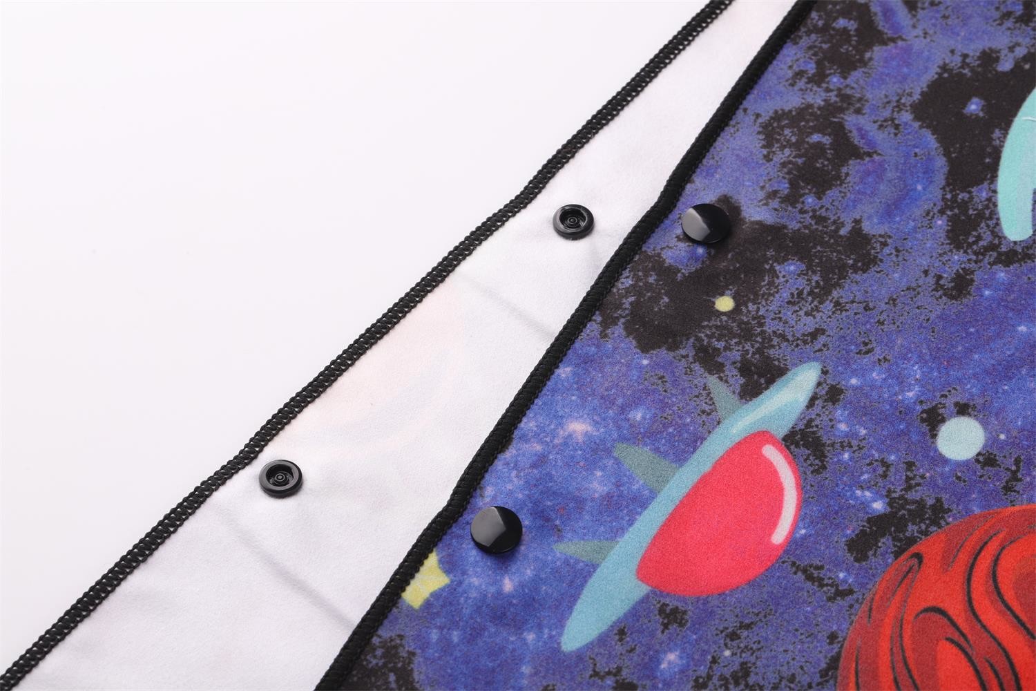 Cartoon Detachable Board Short Fabric 140x70CM 200gsm Childrens Beach Towel