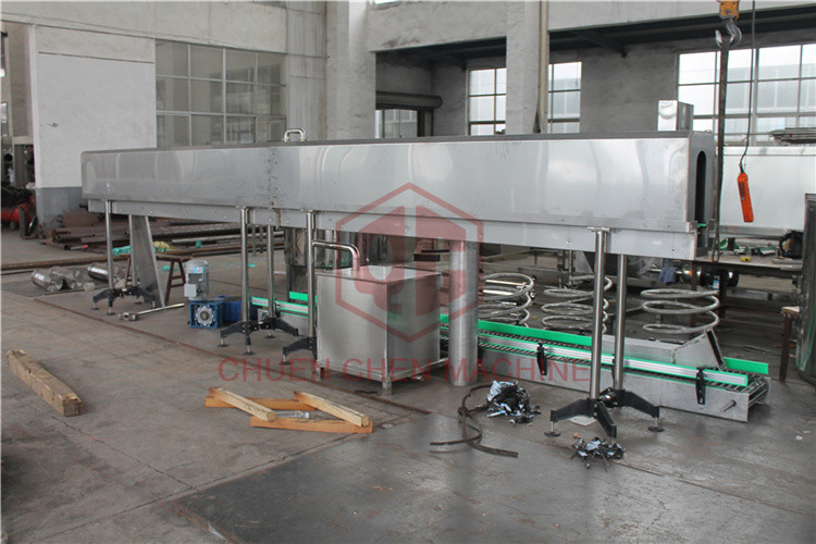 CE Bottled Water Production Line Warming / Cooling Tunnel / Pasteurizer Channel