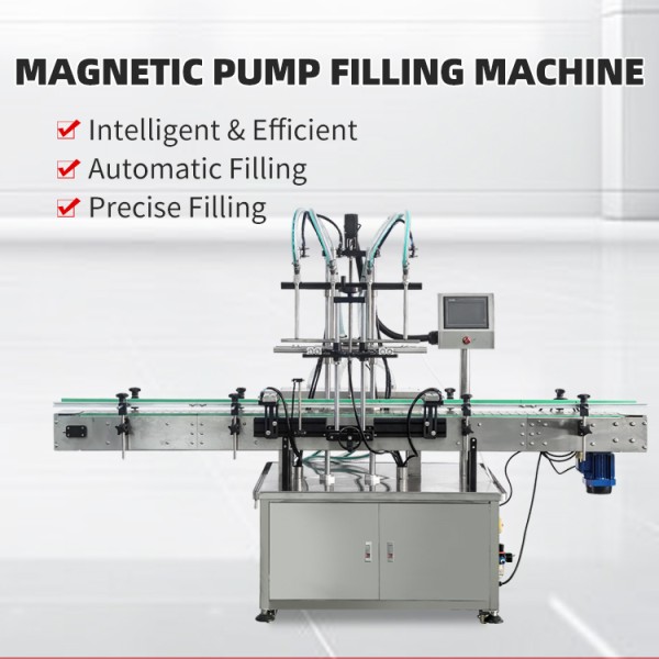 10ml - 5000ml Magnetic Pump Filling Machine Leak Proof Non Contact Filling Machine