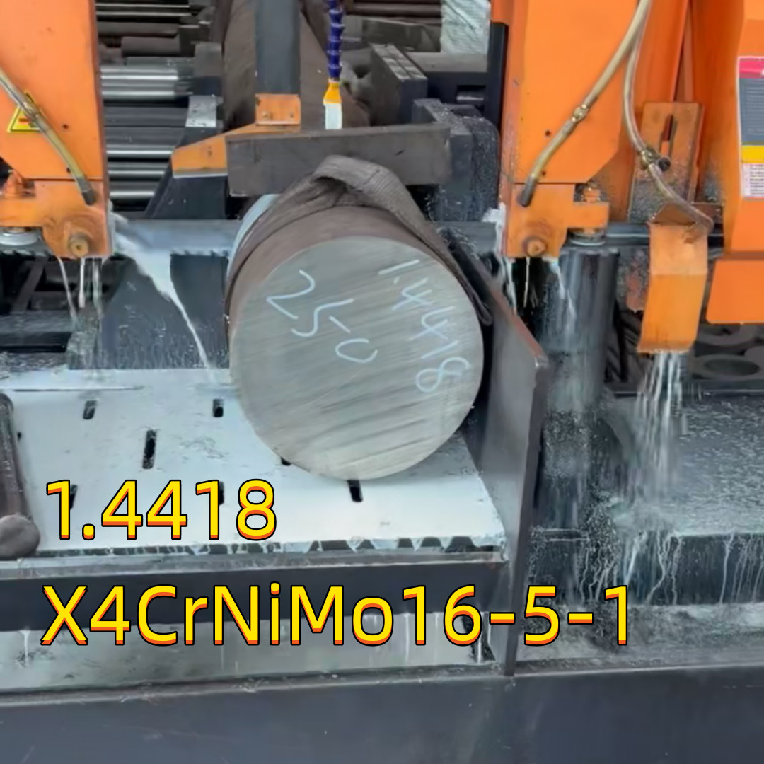 EN 1.4418 X4CrNiMo16-5-1 Stainless Steel Bright Round Bar S165M 1.4418 For Propeller OD 80MM