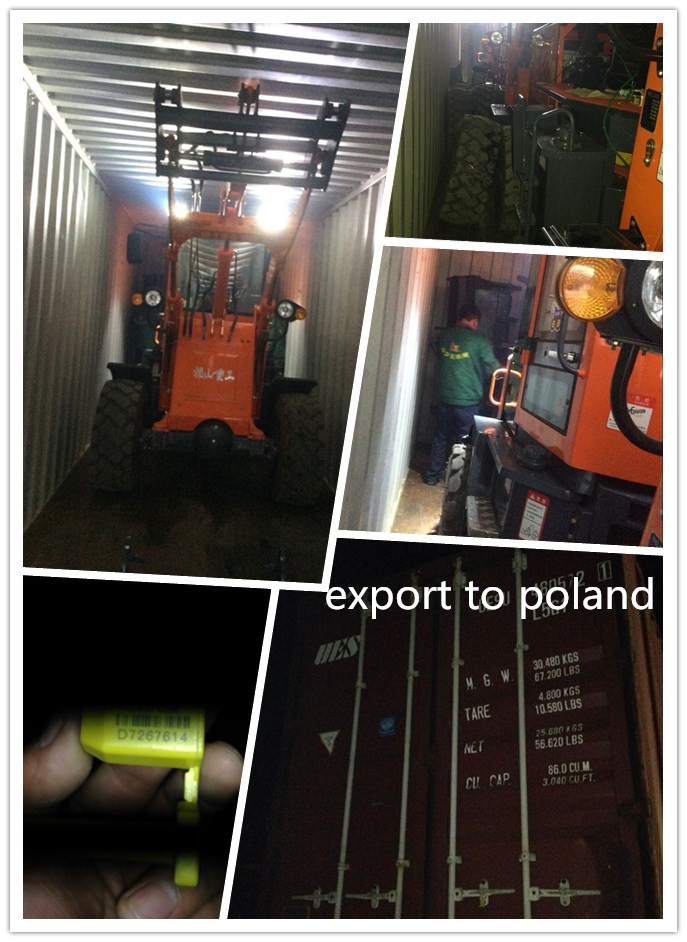 1.2 ton wheel loader with front end loader for sale made in China
