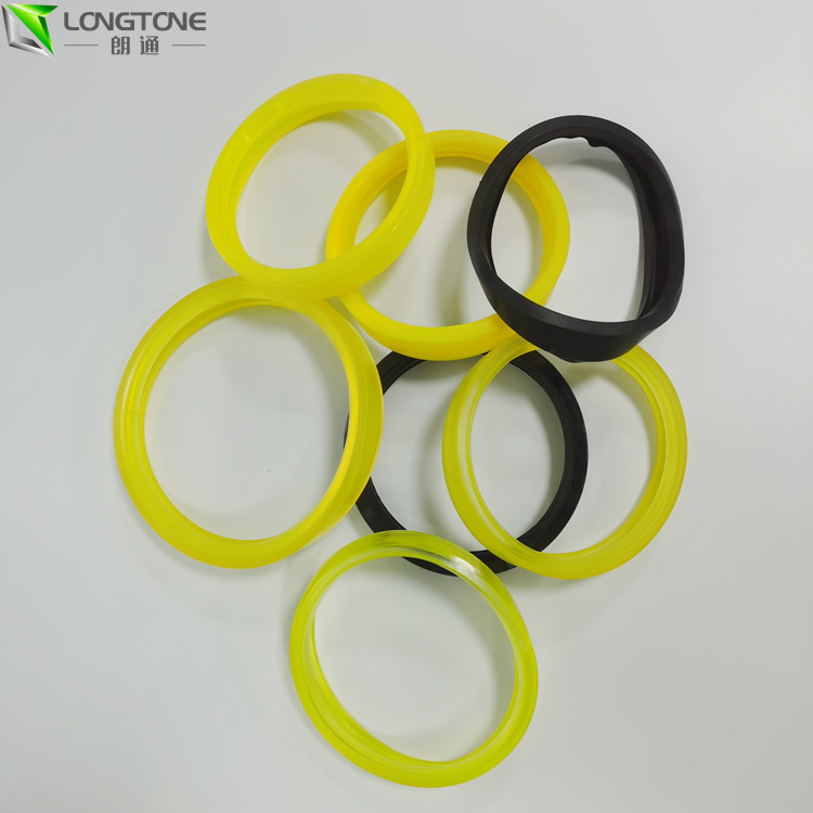 Molding Rubber Seal Ring Silicone Conductive For Concrete Pump Pipe