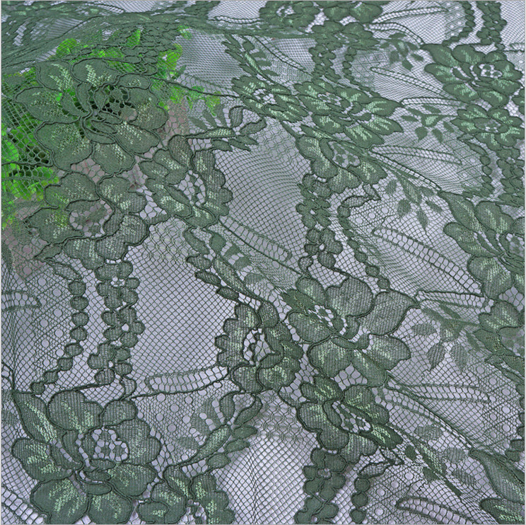 2017 Newest Fashion Cord French Lace Fabric with Different Color