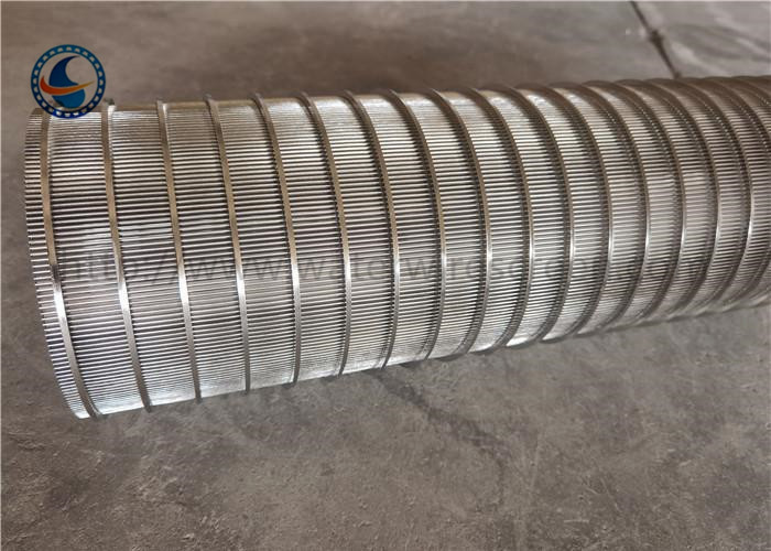 Stainless Steel Slot 40 Reverse Wedge Wire Screen Wound Cylinder