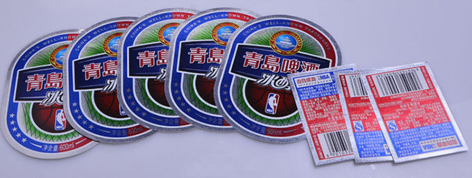 Printing custom adhesive special paper beer bottle packaging label suit