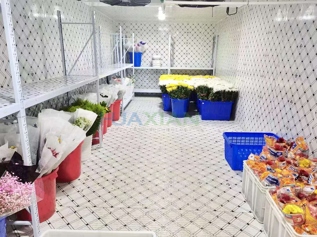 Air Cooled Cold Storage Room Fresh Cut Floral Flower Walk In Cooler