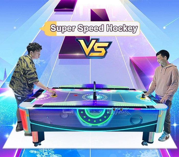 Coin Operated Amusement Sport Game Super Speed Hockey Air Hockey Table
