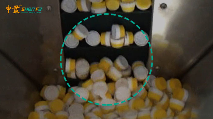 SF-SR12B-T Automatic Screen Printing Machine For Plastic Cap / Aluminium Cap