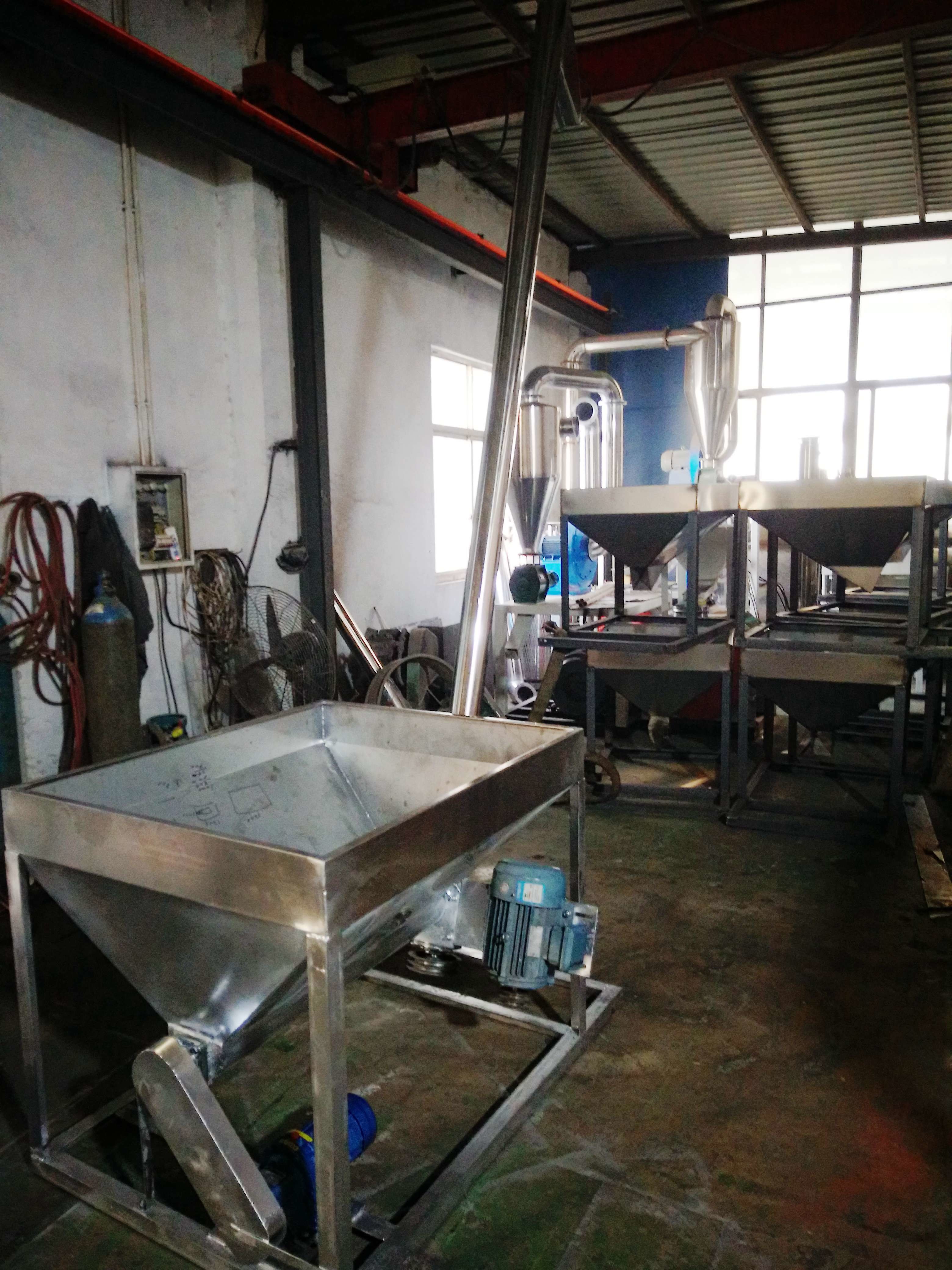 Stainless Steel Powder Screw Feeder , Simple Duravble Powder Filling Packing Machine