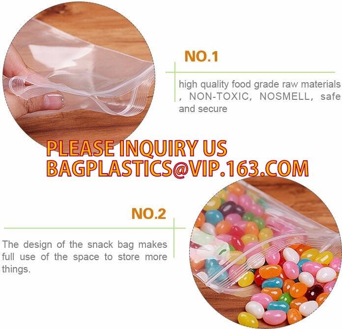 k color Double zipper food storage bag, Double tracking k food storage bags with zip Knurled, fresh grape pa