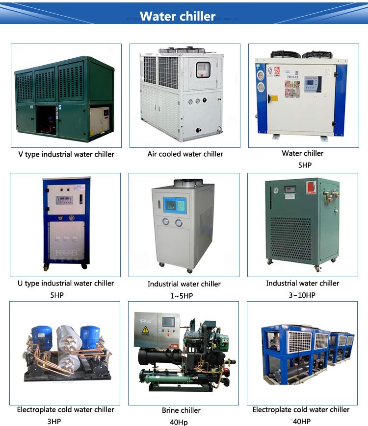 4VG-30.2 industrial chiller compressor 30HP Shell and tube evaporator water cooling chiller water coolers chillers price