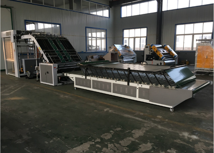 1300mm Automatic Flute Laminator Machine For Steel Material 6000pcs / H
