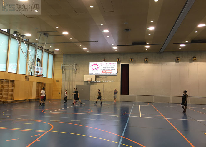 Customized 1320x160mm Indoor LED Displays , P10 Smd Led Screen Panel 1/8scan