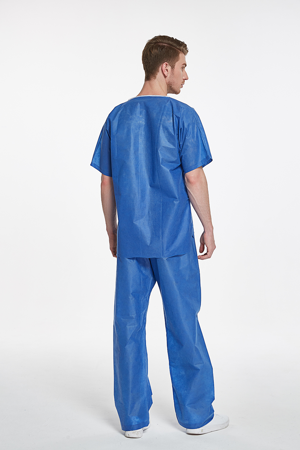 Breathable 3 Layer Nurse Scrub Suit SMS Hospital OT Scrub Suit