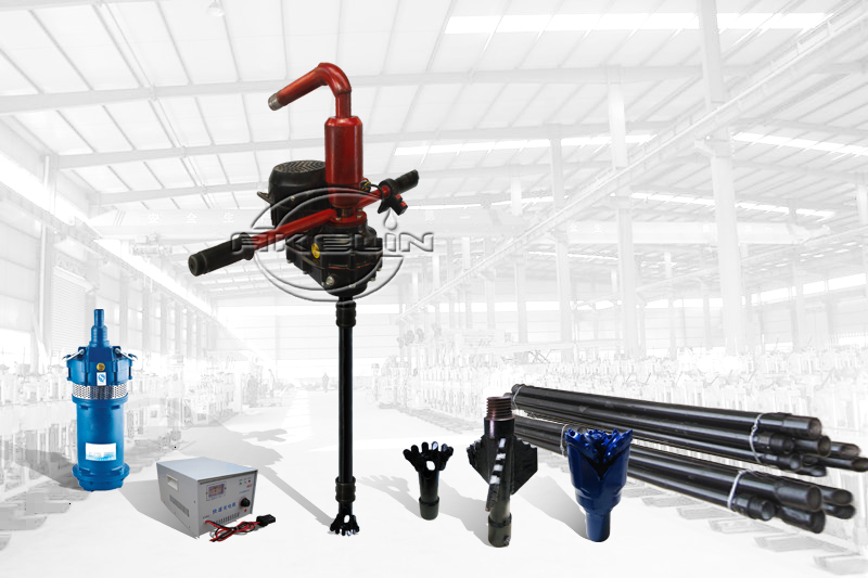 2015 Best water well drilling rig, AKL-40 portable drilling rig