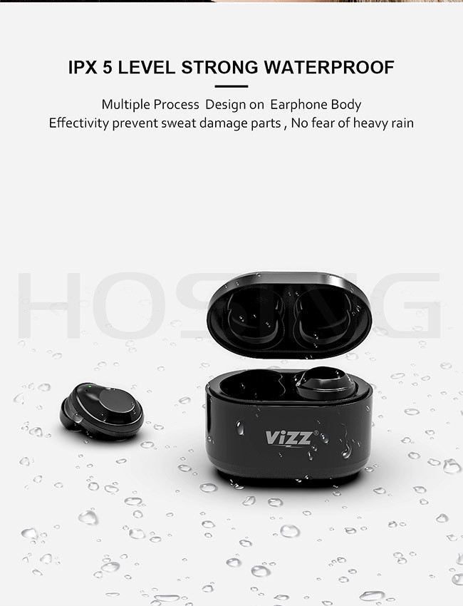 Bluetooth Digital LED Display BT5.0 TWS Wireless Earphones