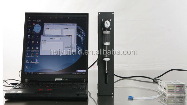 CE approved DC 24v stepper motor RS485 electric laboratory industrial reagent injection dosing OEM syringe pumps