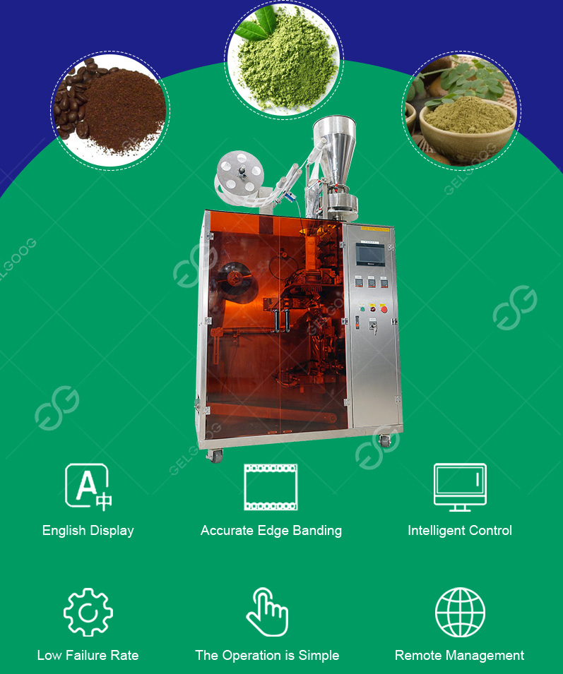 Drip coffee bag packing machine