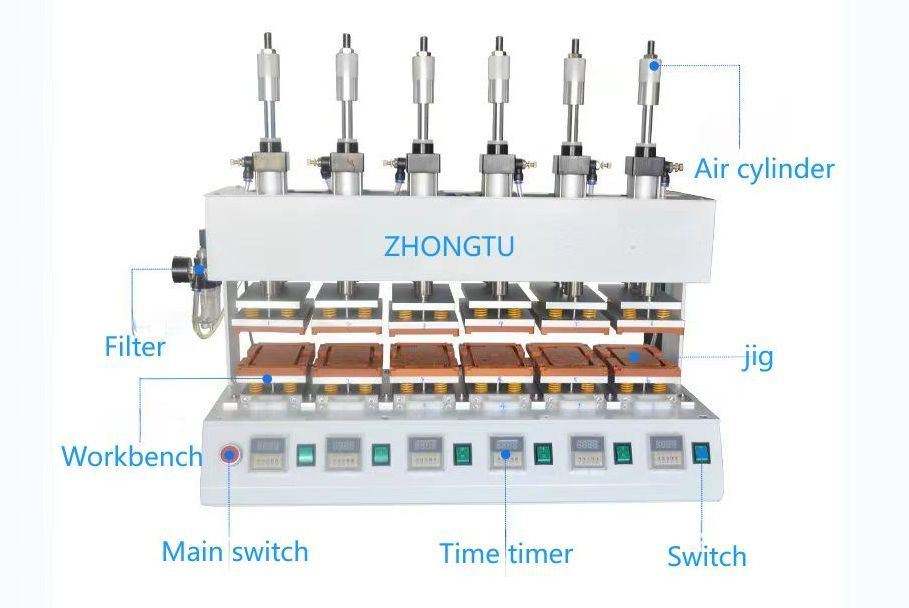 Multi-Station Press Holding Machine for Smart Watch Screen Assembly
