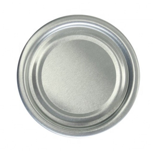 Meat Fish Bean Can Tinplate Lid Cover Corrosion Resistance SPTE TFS 99mm Diameter