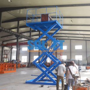 1T 3M Freight Elevator Goods Lift For Warehouse