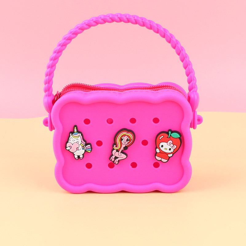 DIY Silicone Coin Wallets For Kids Tasteless And BPA Free Perfect For DIY Crafts And Gifts Shoulder Purse HandBag