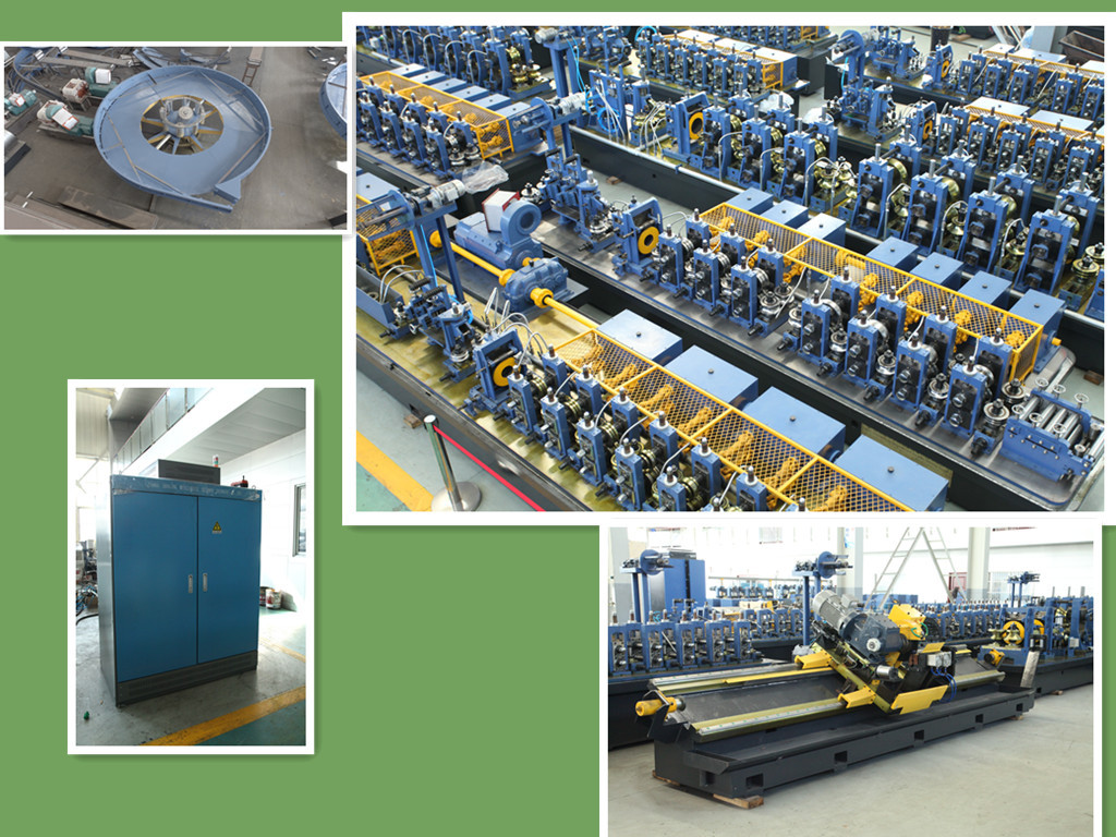 Flying Saw Tube Forming Machine 2 Inch Steel Round Pipe Section Pipe