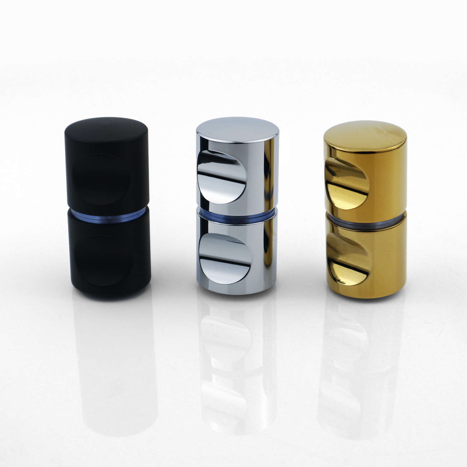 Modern Bathroom Hardware Brass Pull Glass Door Handle And Knob With Customized Design