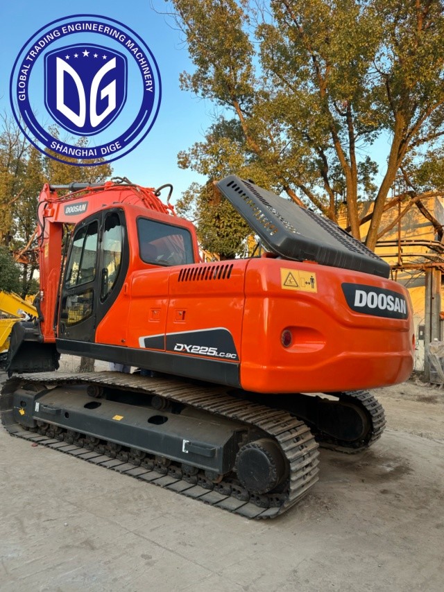 Origin Korea DX225 Used Doosan Excavator DX225 Excavator Secondhand Doosan Excavator DX225