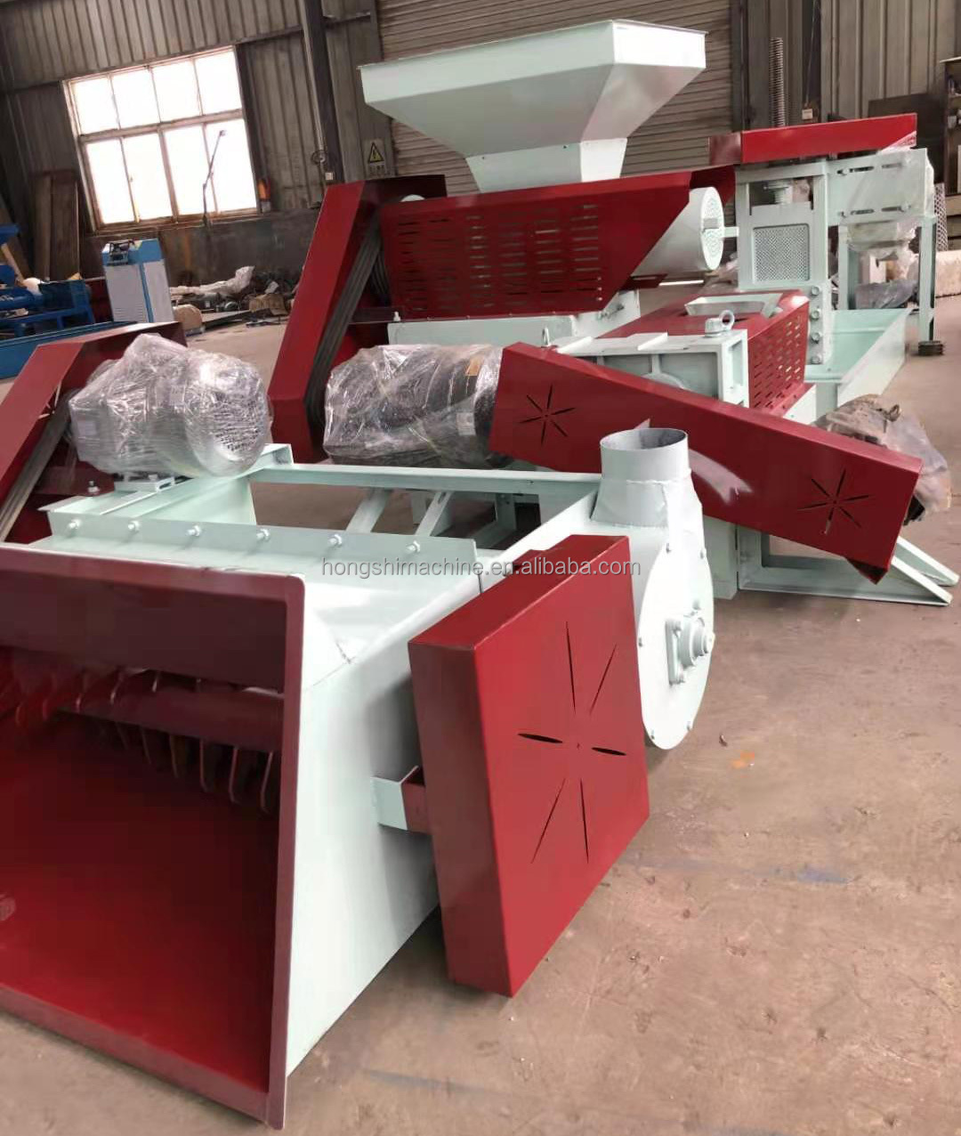200-250kg/h Waste Eva Foam Plastic Recycle Machine Granulating Line