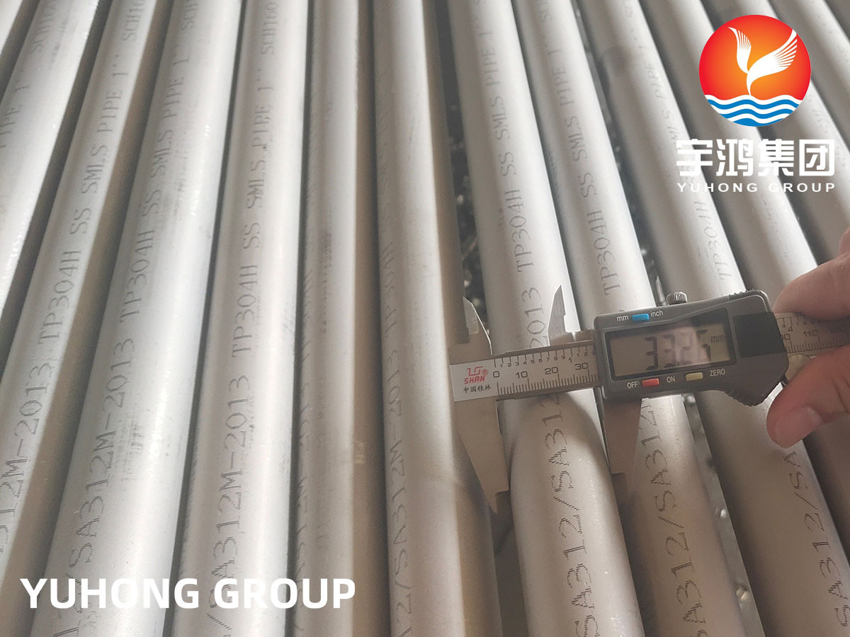 Stainless Steel Seamless Pipe, TP304H, TP310H,TP316H,TP321H, TP347H Grain Size Test