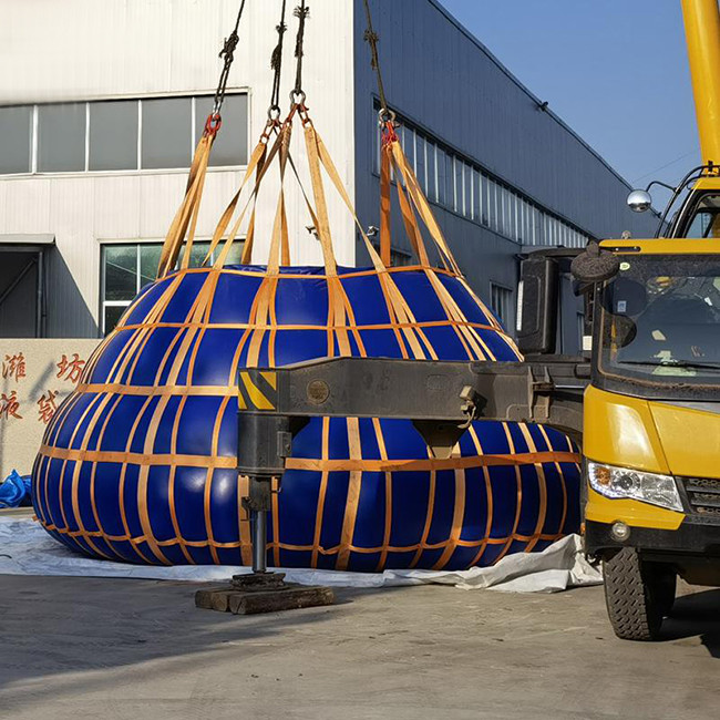 1T - 150T Capacity Water Bags For Crane Load Test, Crane Water Weight Bags