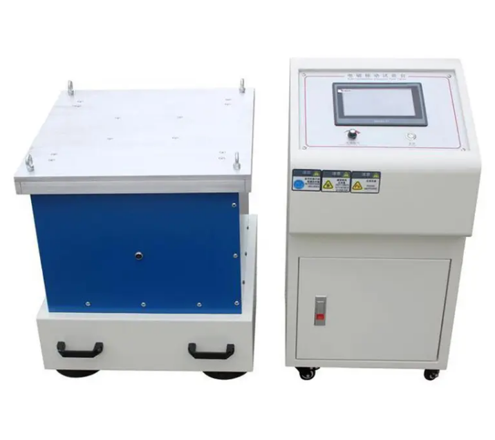 Electromagnetic Type Portable Frequency Vibration Table With Industrial Touch Screen