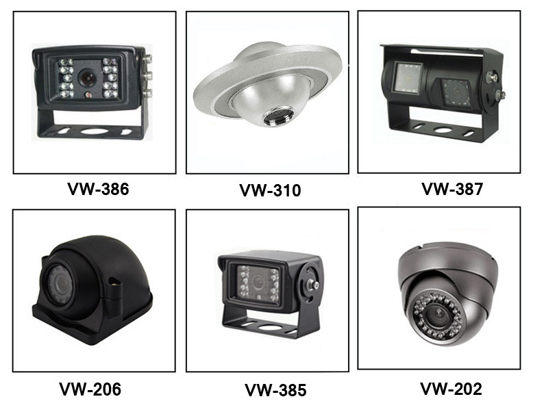 School Bus Truck Backup Car Reversing Camera 24V18 IR LED Night Vision Infrared