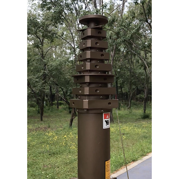 10m manual crank lifting telescopic mast-aluminum materials-telescoping mast-antenna mast