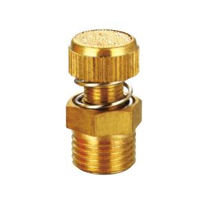 Buy cheap SD Type Brass Pneumatic Components Speed Adjustable With Spring Silencer / Muffler product