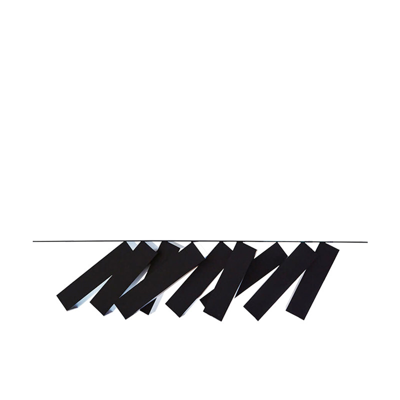 Novel Style Fashion Square Long Dining Table Acrylic Personality Base Design